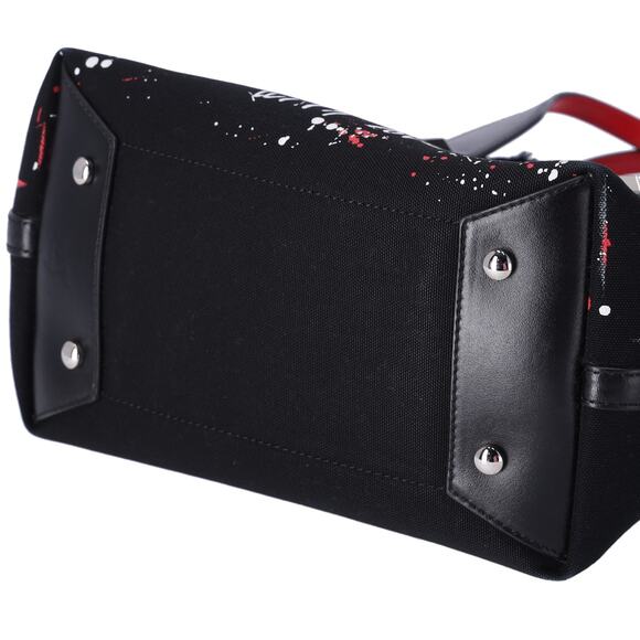 Christian Louboutin Frangibus Small Tote Bag Black - Picture 4 of 7